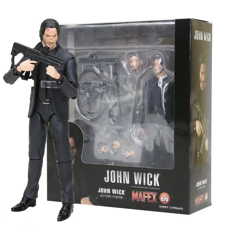 15 см Mafex № 070 Джон фитиль ПВХ фигурка модель игрушки кукла подарок