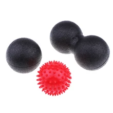 Премиум спики арахиса Лакросс мяч набор массажер баланс мышц тренировочный инструмент