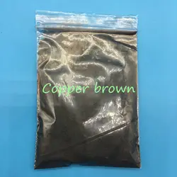 Pearlescent Gold Mica Powder for Color Shifting and Sparkle Effects (Copper brown)