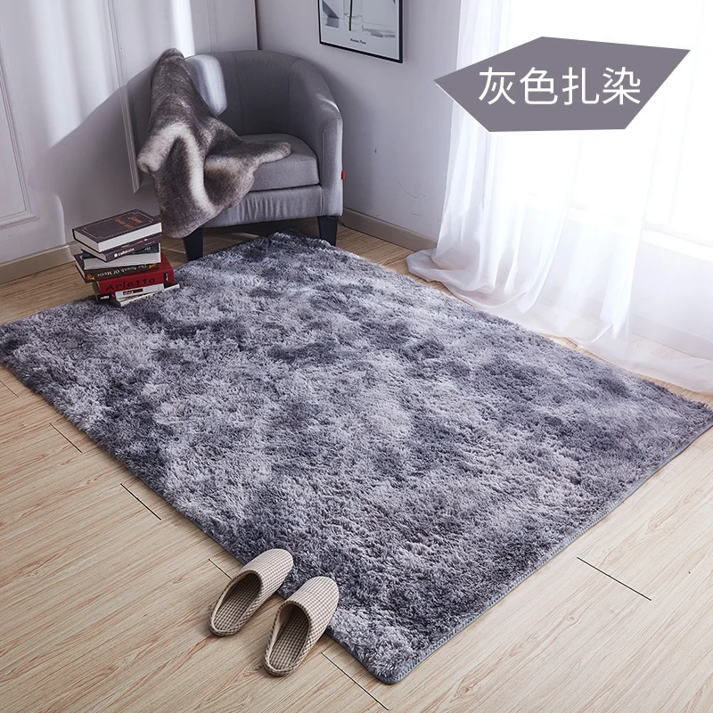 Ковровое покрытие для спальни с милой сеткой красного цвета с такой же прикроватной подушкой, большая площадь, для дома, нордический стиль, Инс, ветровое покрытие, полностью проложенный балкон