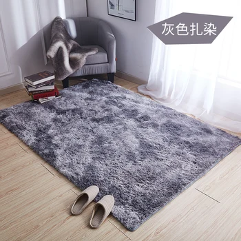 

Carpeted bedroom full of cute net red with the same bedside cushion large area home Nordic ins wind full-paved balcony