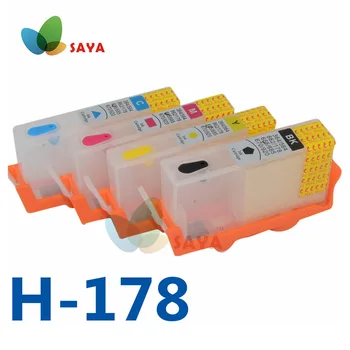 

For HP 178 HP178 refillable ink cartridge For HP Photosmart 7515 B109a B109n B110a Plus B209a B210a Deskjet 3070A 3520 printer