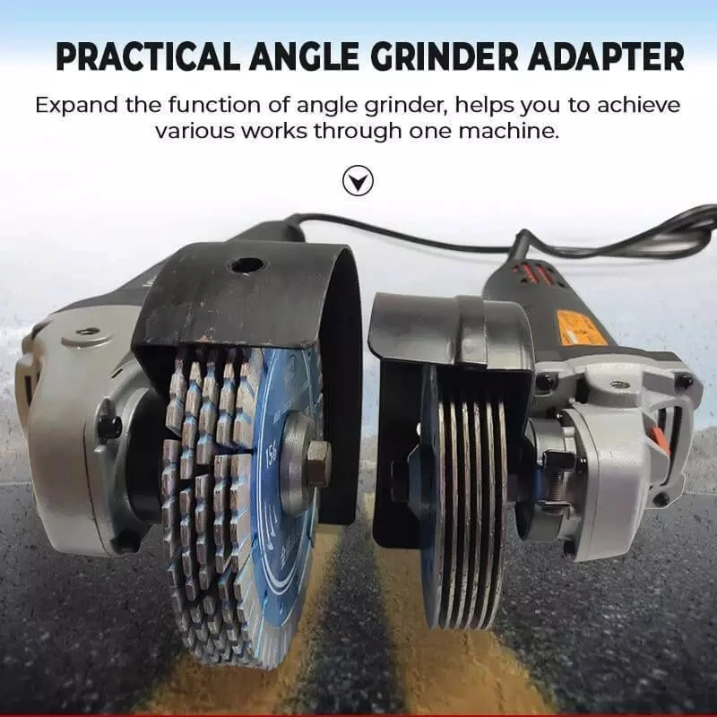 Moedor de ângulo para ranhurar adaptador de máquina