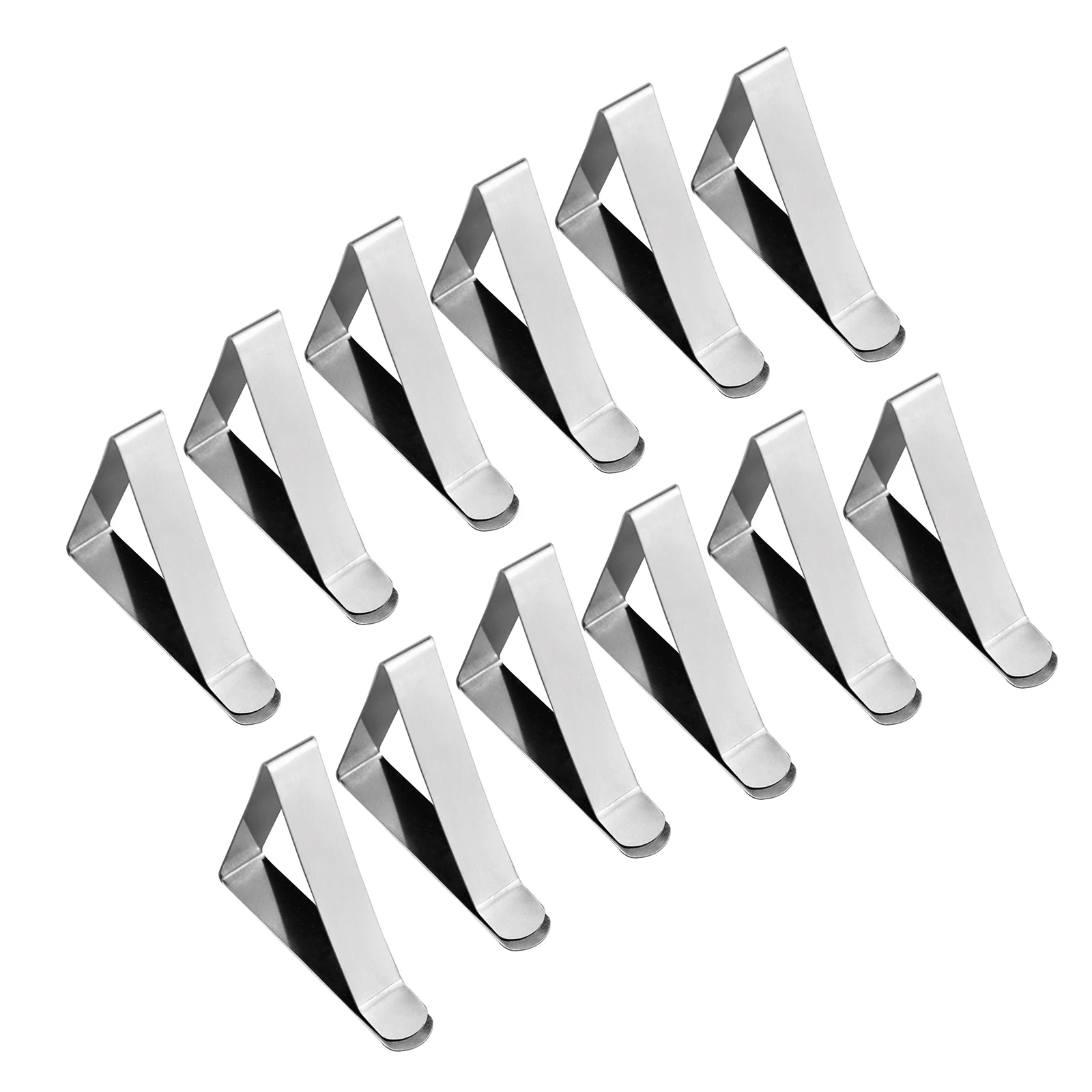 24/12/6/1/ PC Stainless Steel Tablecloth Clips Adjustable Holder 5cm Anti-slip Party Picnic Fixed Table Cover Kitchenware Tool