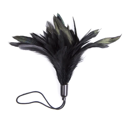 Black Flirting Feather Tickled Sex Toys For Couples Women Bdsm Bondage Restraints Slave Adult Game