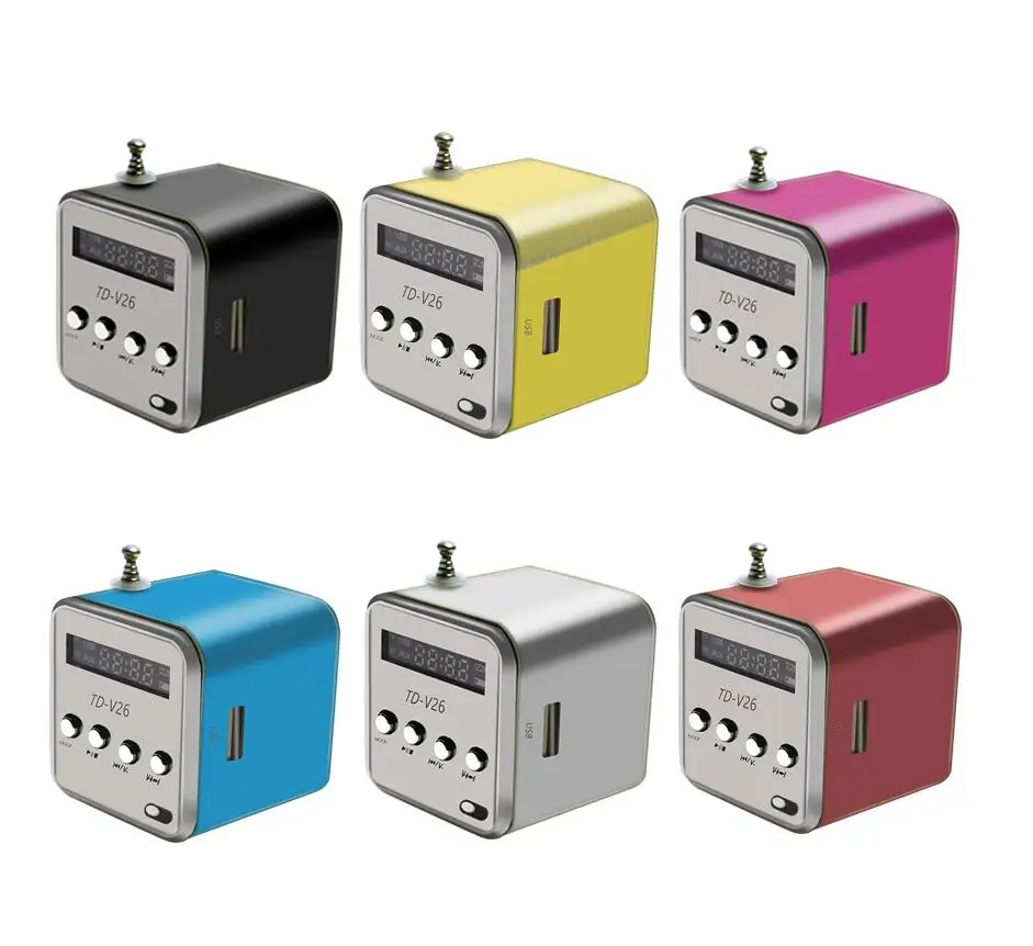Mini Micro USB Stereo Portable Speaker Music Player FM Radio PC MP3 //4 Notebook