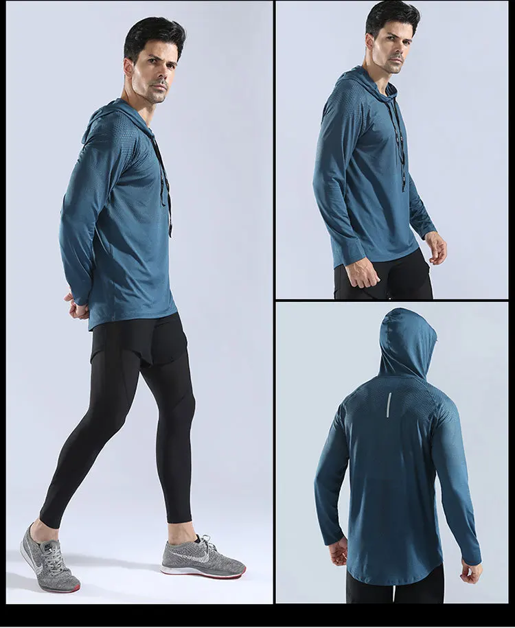 

8086J Sports Fitness Men's Jacket, Outdoor Sportswear, Fitness Clothing
