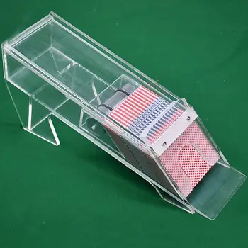 

8 Decks Poker Cards Shoes Playing Cards Sender Acrylic Dealer's Shoe Advanced Casino Robot Card Manual Machine Deck Board Games