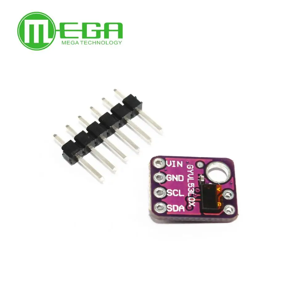

10pcs GY-530 VL53L0X World smallest Time-o f-Flight (ToF) laser ranging sensor