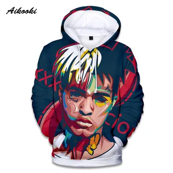 

Aikooki 3D Xxxtentacion Hoodies Sweatshirts Men And Women Hoodies Rapper Singer Boy/Girl Polluver Xxxtentacion Autumn Winter Top