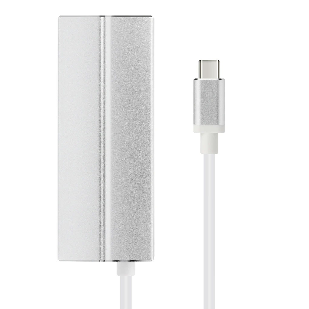Портативный адаптер type-c сплиттер ноутбука type-c к USB HD порту ПК к HDTV проектору переходник