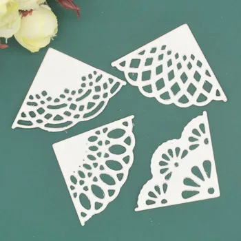

4Pcs / Set Flower Petal Metal Cutting Dies Scrapbooking DIY Paper Cards Decorative Embossing Die Cuts