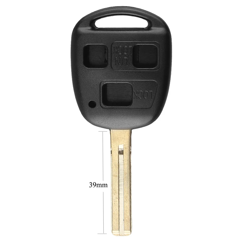 KEYECU-Replacement-Remote-Control-Car-Key-Shell-Case-Housing-With-3-Button-FOB-for-Lexus-RX330