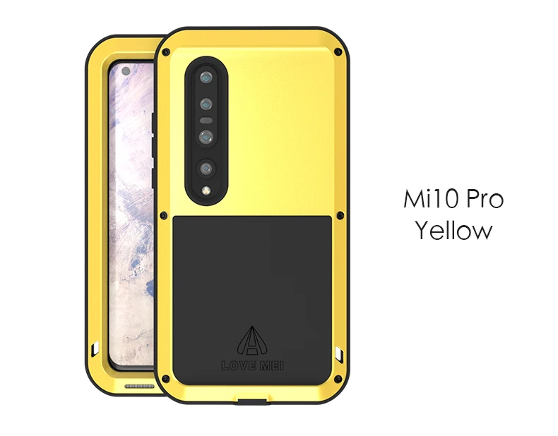 LOVE MEI For Xiaomi Mi 10 Pro Case Shock Dirt Proof Water Resistant Metal Armor Cover Phone Case For Xiaomi Mi 10 (14)