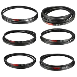 Uxcell B Серия привод V-Belt обхват 131 дюйма 135 дюйма 137 дюйма 145 дюйма 157 дюйма 165 дюйма промышленный силовой резиновый трансмиссионный ремень