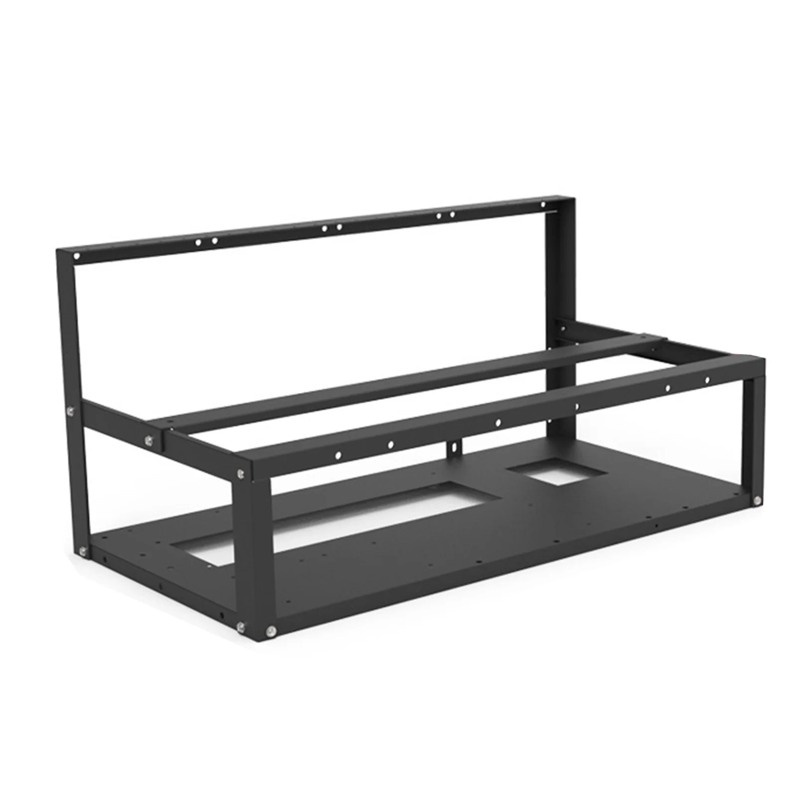 Steel Open Air Miner Case Mining Rig Frame 6gpu For TH/ETC/ZCash Rack Only