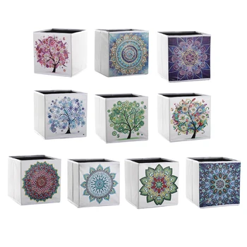 

5D DIY Diamond Painting Storage Box Travel Crystal Container Case Organizer Diamond Embroidery Craft Wedding Party Birthday Gift