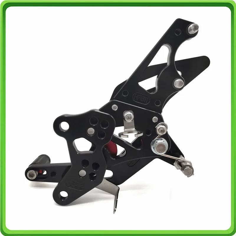 Регулируемые задние комплекты для ног педали Yamaha YZF R25 & R3 2013 2014 2015 2016 2017 2018 2019 2020