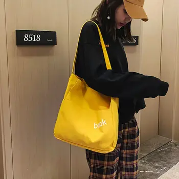 

Women Casual Shoulder Bag Tote Large Capacity Messenger Cross Body Bag Canvas Bag Handbag