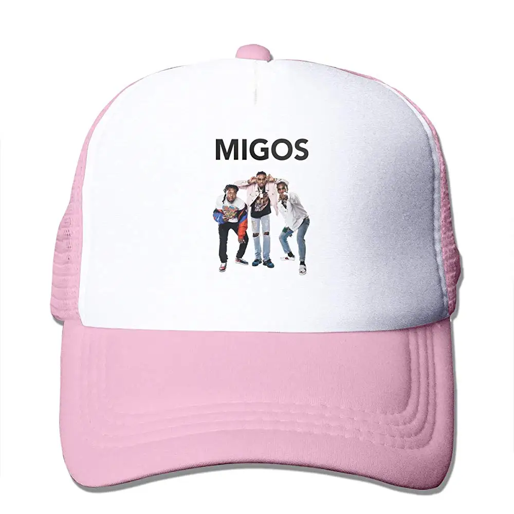 TSDFCMigos крутой логотип музыкальной группы Дальнобойщик шляпа бейсбольная Кепка Сетка Черная кепка для подростков и взрослых