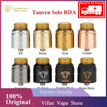 

Original THC Tauren Solo RDA with 2ml Capacity & Single Coil & 31-micro Air Holes & Top / Bottom Filling VS Dead Rabbit V2 RDA