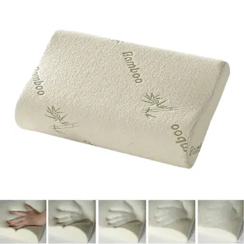 

Sleeping Bamboo Pillow Memory Foam Orthopedic Pillow Oreiller Pillow Healthy Breathable Pillow Orthopedic Neck Fatigue Relief