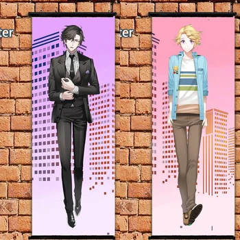 

Mystic Messenger Yoosung Jumin boyfriend Anime Cloth Poster Wall Scroll 105x40cm