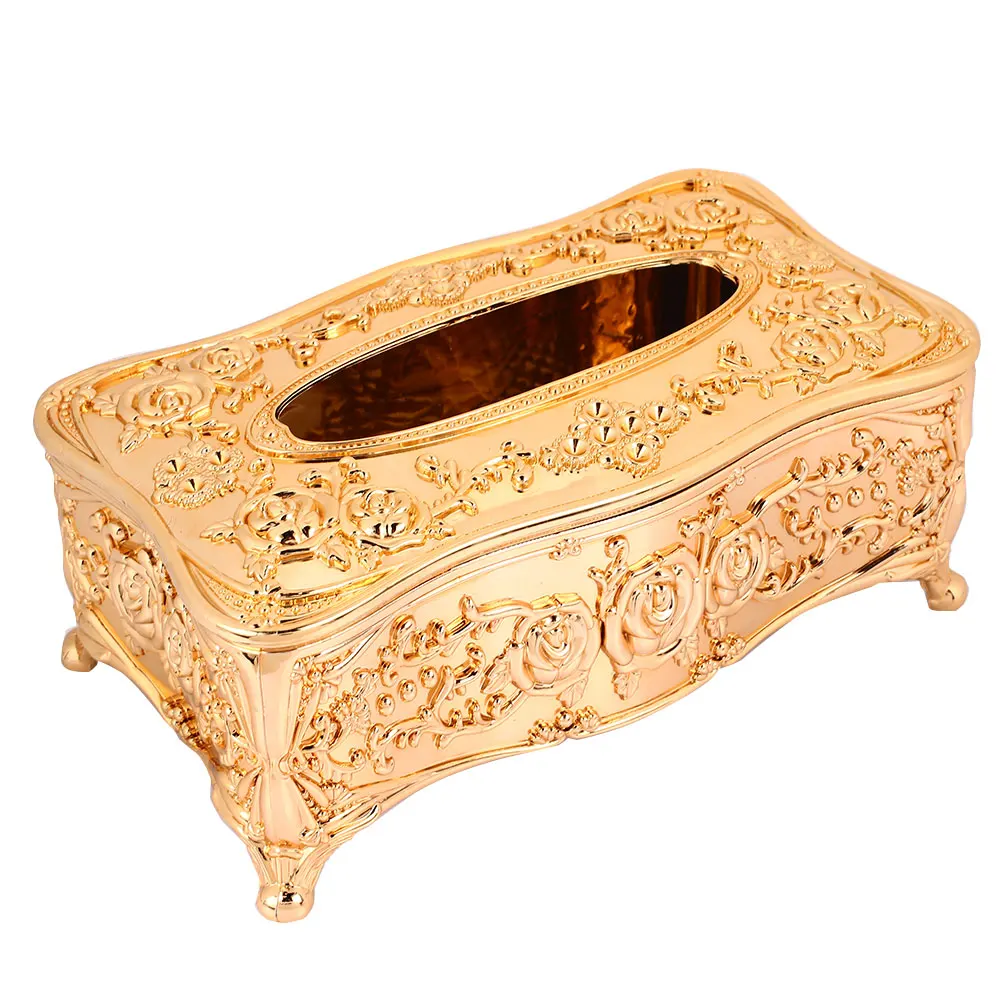 Tissue Boxes Holder 2 Colors Space Saver Table Large Volume Desktop Acrylic Luxury Household Supplies KTV Cars Office Gift