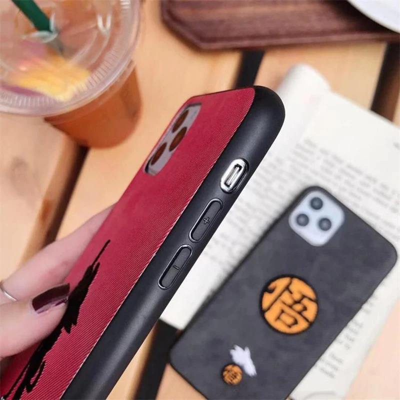 Новый роскошный тканевый чехол для телефона Dragon Ball Sun Wukong iPhone 11 Pro Xs Max Xr X 8 7 6 Plus из