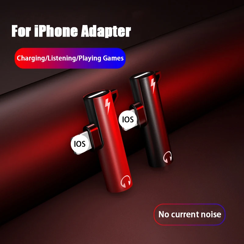 Для iphone до 3,5 мм разъем AUX Наушники Аудио 2 в 1 для iphone X XS Max XR 8 Plus Lighting Plug зарядное устройство адаптер IOS 12 система