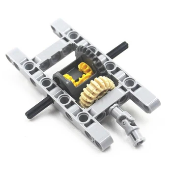 

1SET MOC blocks Technic Parts Technic FRAMED DIFFERENTIAL GEAR SET Kit Pack Chassis Part Chassis Part Compatible With Lego