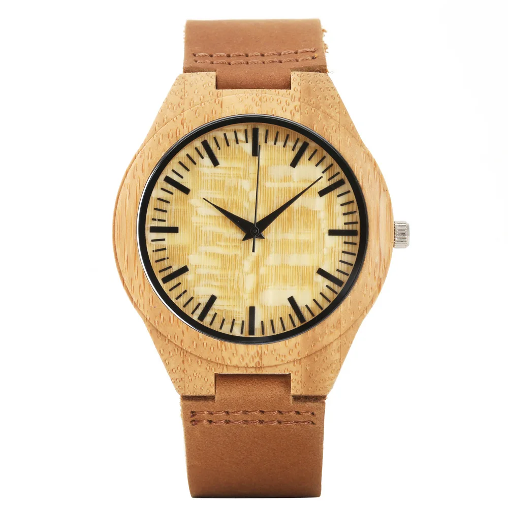 

EBay Measuring Non-with Numbers Wooden Quartz Watch Maple