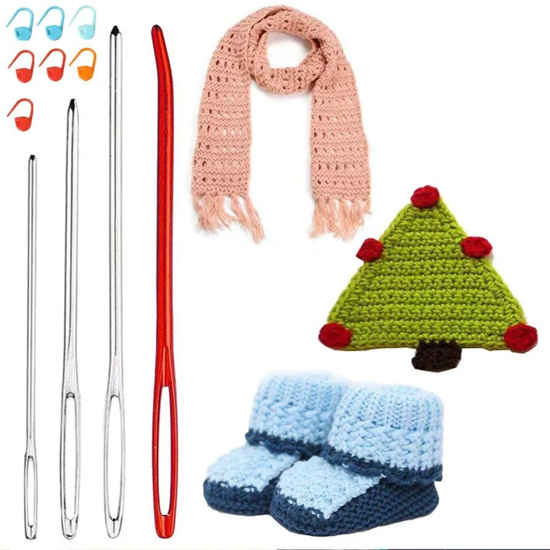 Ergonomic Handle Crochet Hooks Knitting Crocheting Needles Blanket Shawl  Yarn Hand Weave Tool Sewing Accessories for Fine Work - AliExpress