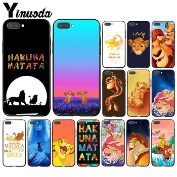 

Yinuoda Hakuna Matata Lion King Phone Case for Huawei Honor 8A 8X 9 10 20 Lite 7A 5A 7C 10i 20i