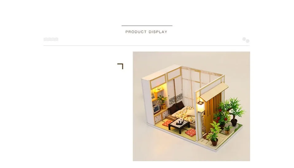 Quite Times DIY Miniature Room Kit 5 H8744f72cdb164b28bd1980507121d769h - Dollhouse Australia