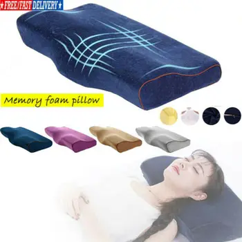 

Contour Memory Foam Pillow Orthopedic Sleeping Ergonomic Cervical for Neck Pain