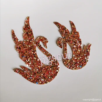 

Swan shape cutting die head wear crafts die-cutters jigscut-0081