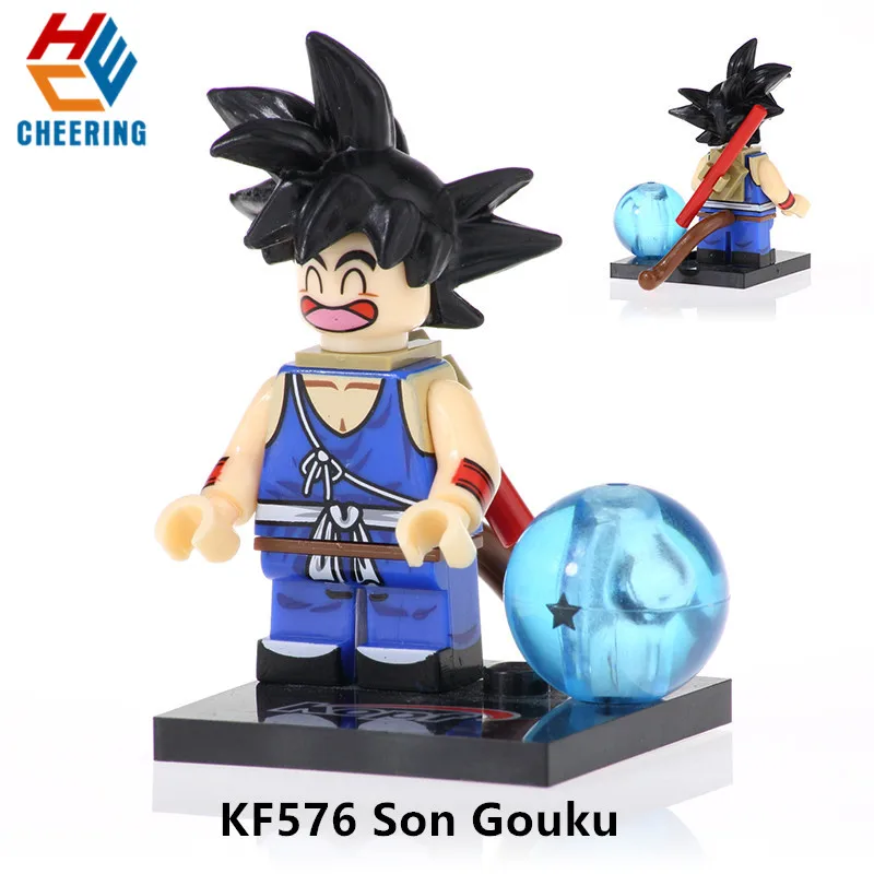 Один продажа строительные блоки Son Goku Krillin Вегета Еф Мужские Шорты для купания Android13 цифры кирпичи куклы игрушки для детей KF576