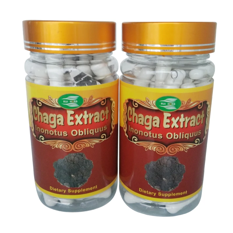 

6Bottles Chaga Mushroom Extract 30% Polysaccharide Caps (500mg x 540pcs ) free shipping