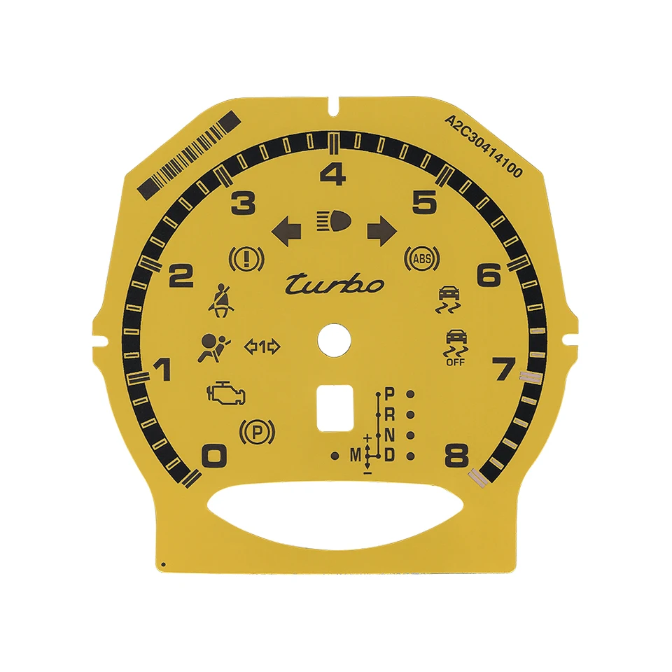 Gauge Face For Porsche 911 Carrera 991/Cayenne 958/Panamera 970