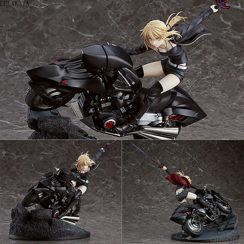 Аниме Fate Grand Order Joan of Arc Saber Alter Altria Pendragon с мотоциклетным привидением Ver. Экшн
