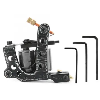 

10 Wrap Coil Tattoo Machine 25000-30000RPM Liner Shader Body New Style Liner Beginner Tattoo Microblading Machine Makeup