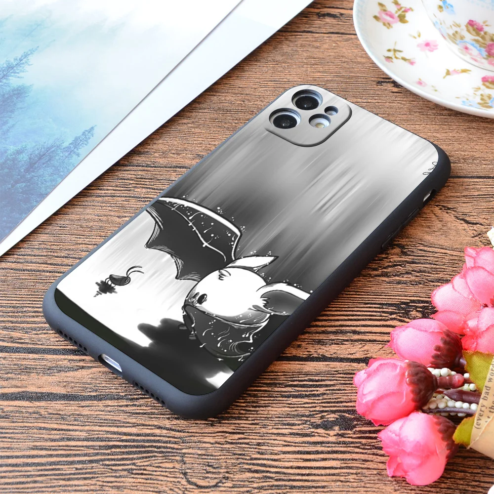 

For iPhone Baby Bat Print Soft Matt Apple iPhone Case