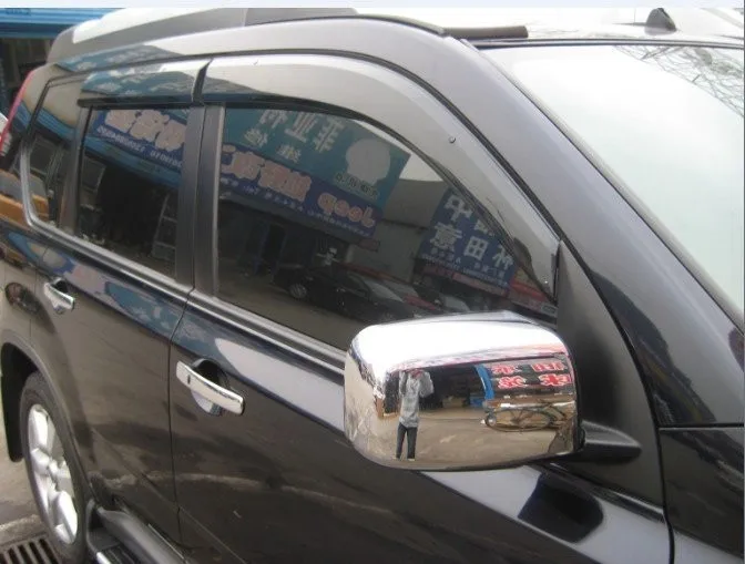 Боковые зеркала заднего вида из АБС пластика для Nissan Qashqai J10 2008 2009 2010 2011 2012 2013 2014 2015