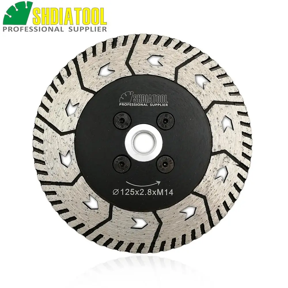 Günstige SHDIATOOL 1pc 115mm oder 125mm Diamant Schneiden Grindng Disc Dia 4,5 \