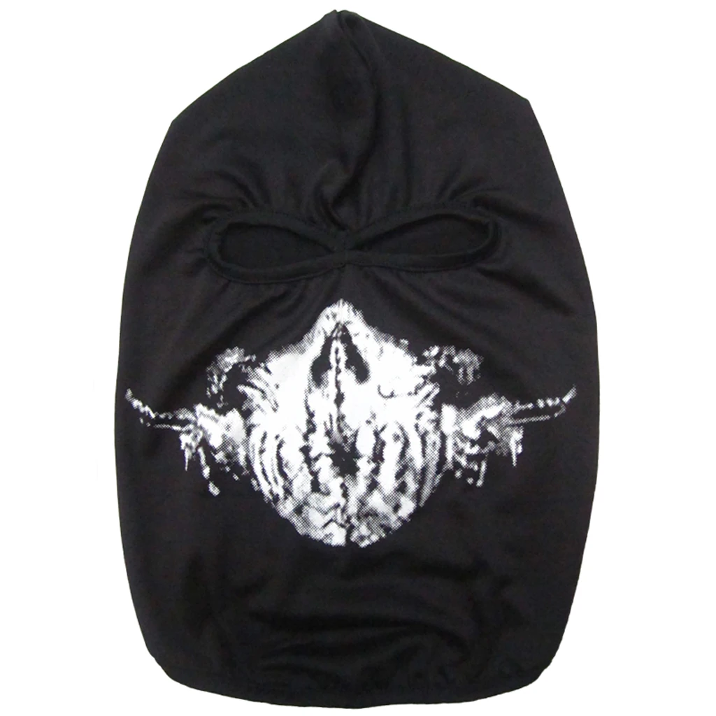 Motorcycle Face Mask 2018 Halloween Bicycle Ski Skull Half Face Mask Ghost Scarf Multi Use Neck Warmer CS Hood Scarf 8 Styles