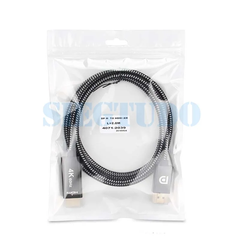 4K @ 60 Гц порт активного дисплея DP к HDMI Мужской кабель для ПК ноутбука av адаптер| |