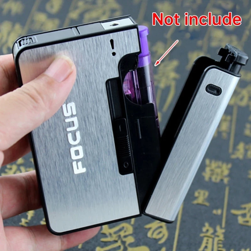 Cigarette Case Cigarette Holder Box Tobacco Case Smoking Accessories 10PCS for Men