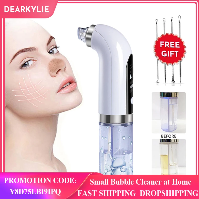 pore perfector meeeter verwijderaar gezichtsreiniger Comedondrukker Pore Stofzuiger Water Cyclus Huid Diepe Reiniging Gezicht Reiniging Acne Remover Zwarte Dot Bubble Skin Cleaner gezicht verzorging porien verwijderen