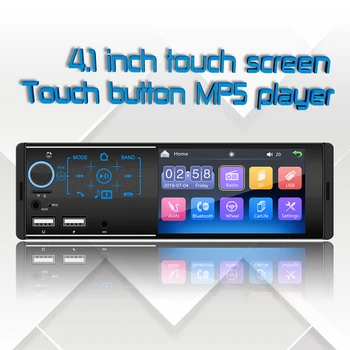 

Bluetooth AUX SD USB Car MP5 Player 4-Inch HD Touch-Screen Autoradio Support Multilanguages